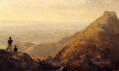 Un boceto del paisaje de la montaña Mansfield Sanford Robinson Gifford